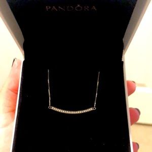 Pandora sterling silver necklace